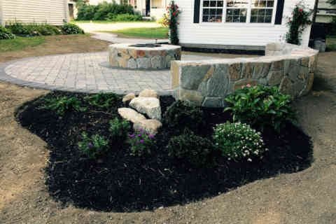 Landscape and hardscape project